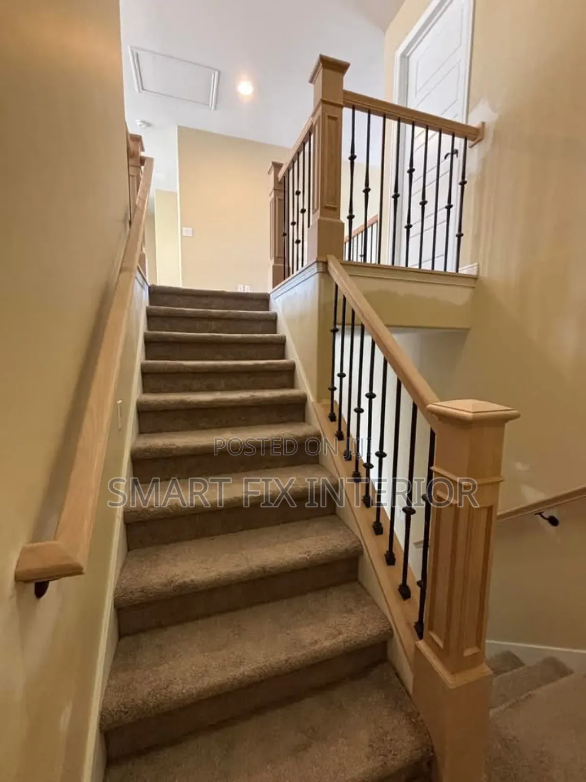 Staircase/Wooden Floors/Handrail/Doors Installation