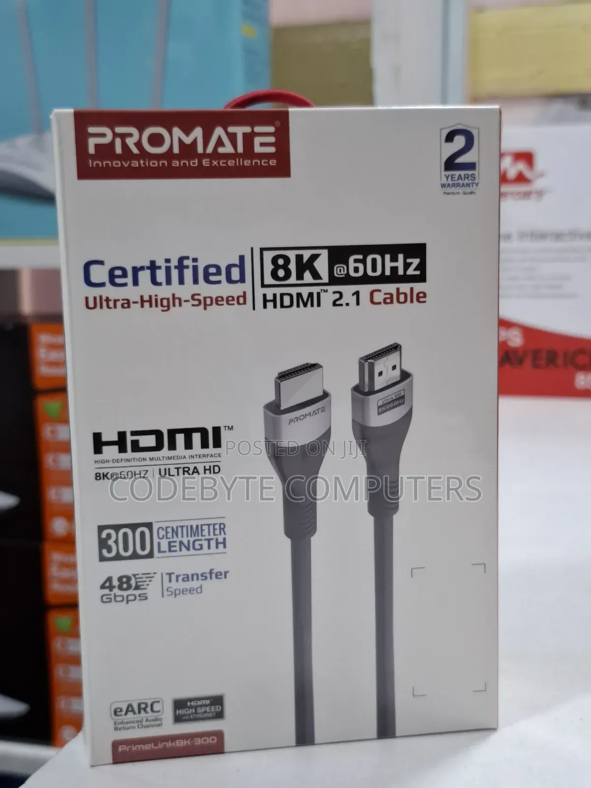 Promate at 60hz Ultra High-Speed Hdmi 2.1 Cable