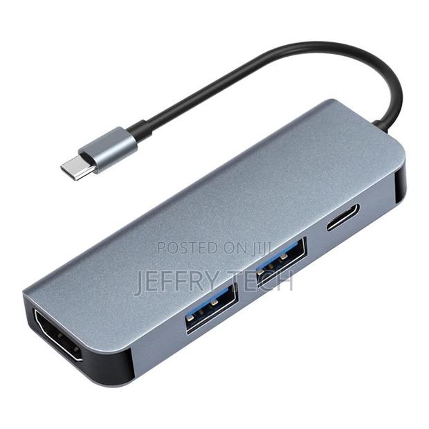 Type C Hub, Hd Display, 4-in-1 Usb 3.0 and Type C Data Ad - thumbnail 2