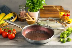 Edenburg 26cm Stainless Steel Frying Pan With Lid