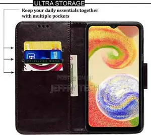 Wynhard Flip Cover for Samsung Galaxy A04 (Brown, Grip Case