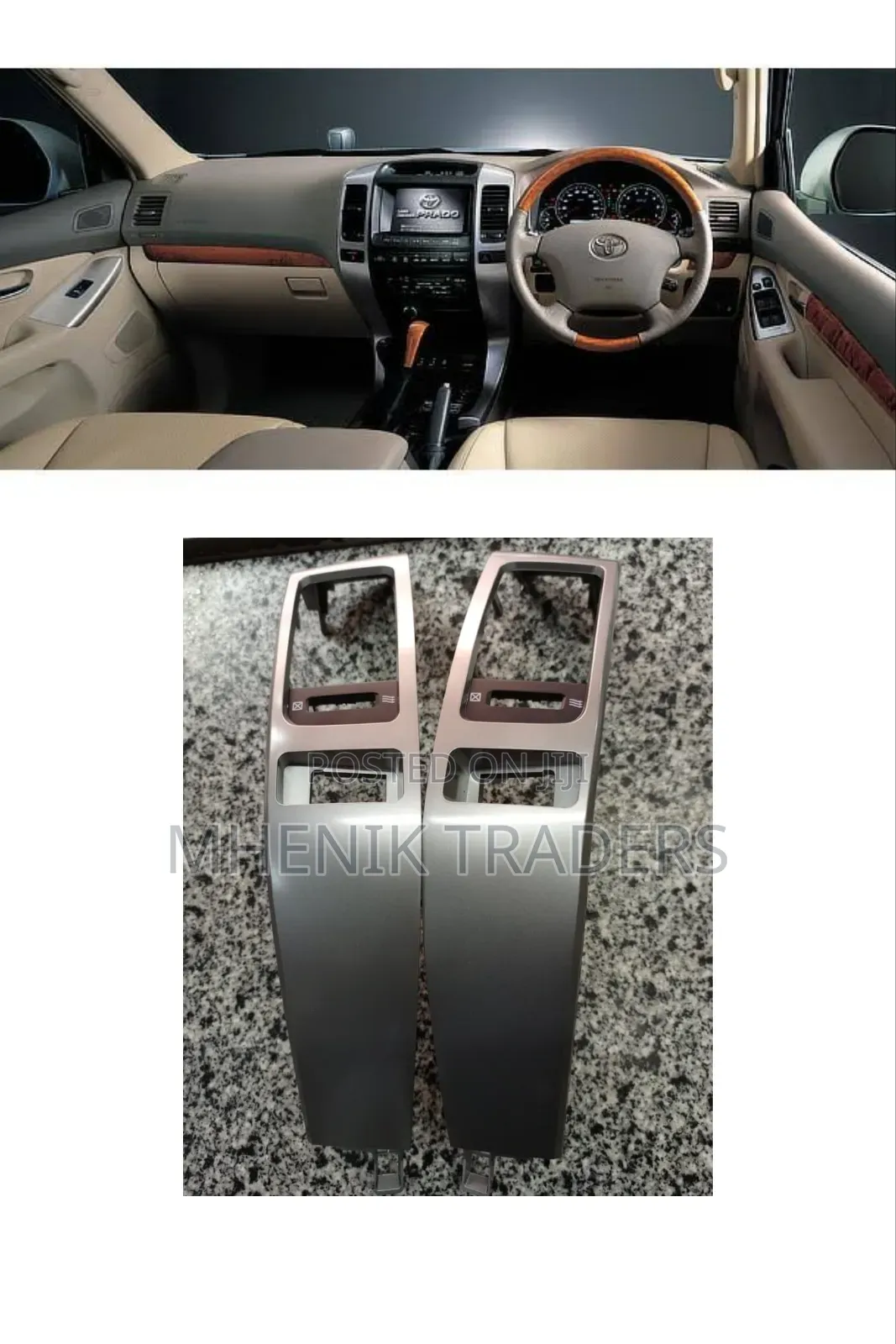 Prado 120 Vent Covers