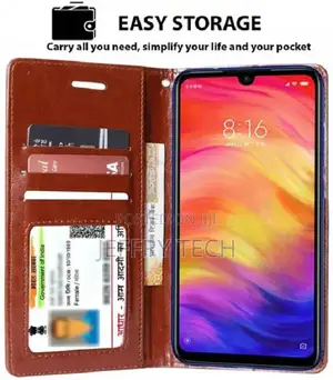 Loopee Flip Cover for Samsung Galaxy A56 (Brown, Pack Of: 1)