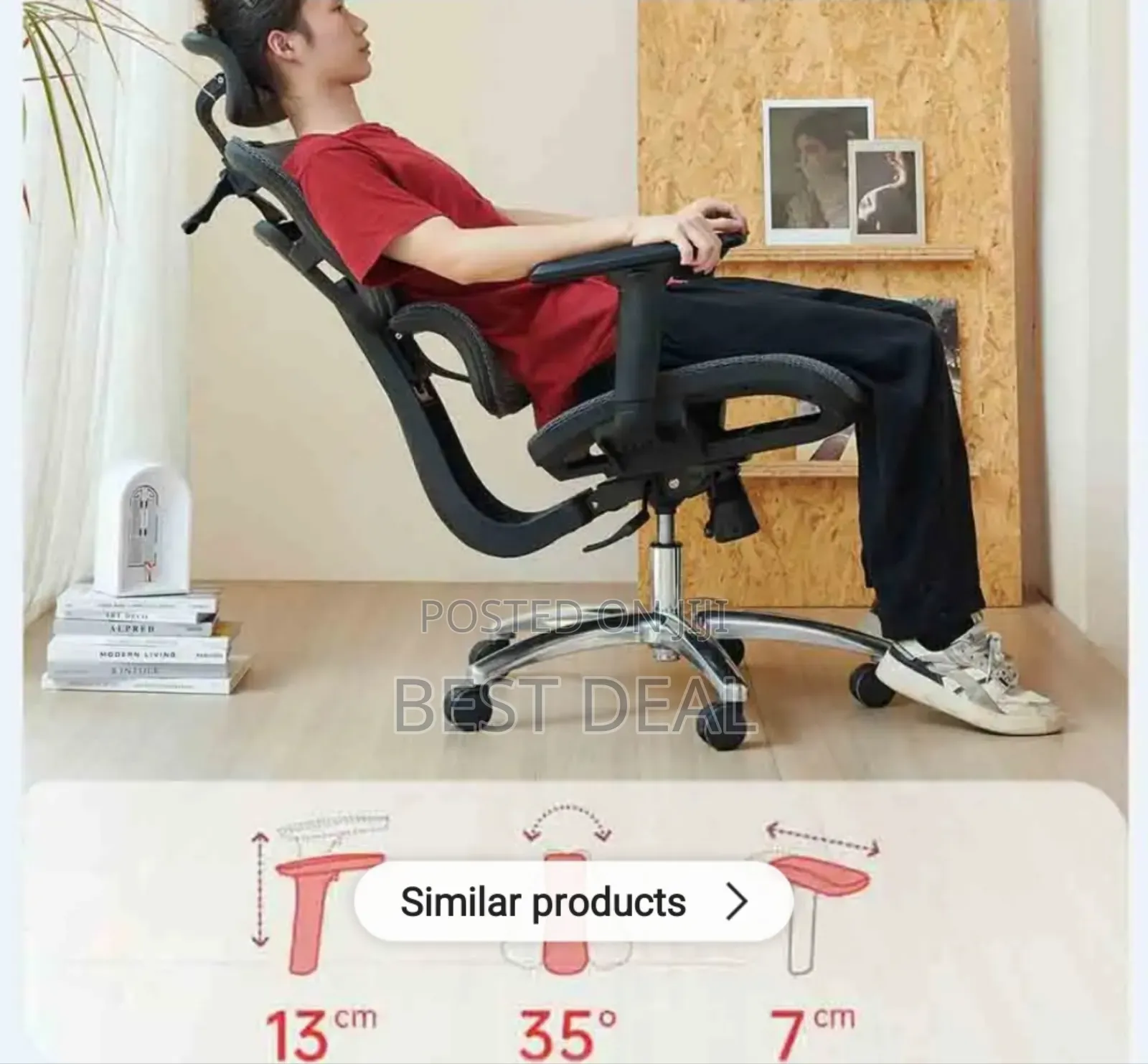 Flexon Ergonomic/Orthopedic Comfortable Chair