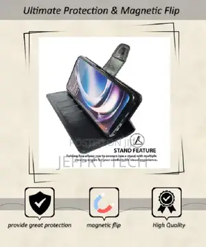 Toklot Flip Cover for Samsung Galaxy S25 Ultra 5g (Black,