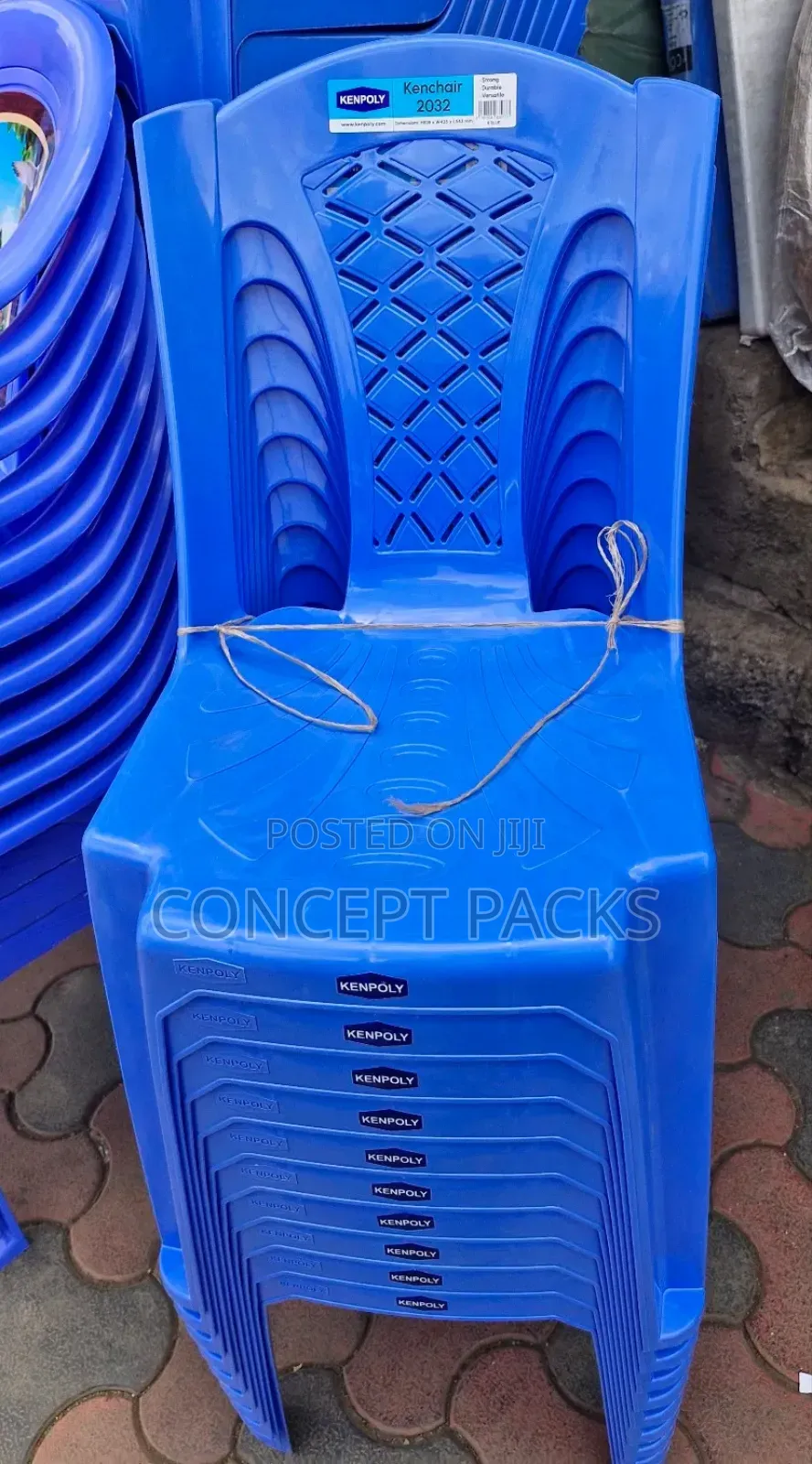 Kenpoly Armless Sky Blue