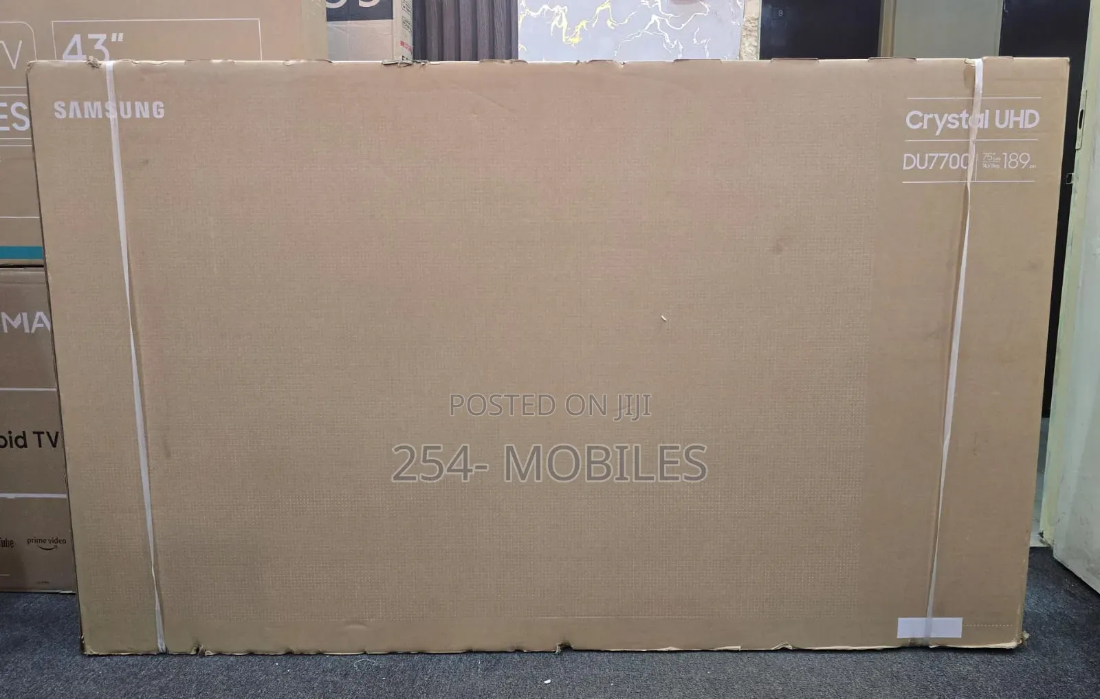 Samsung 75du7700 75 Inches Crystal Uhd Smart Tv