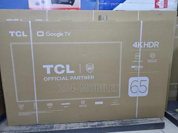 TCL 65′′ V6c (New 2025) HDR Google Tv – 65v6c