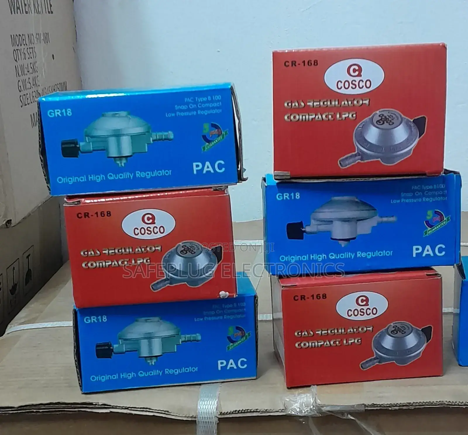 6kg - Pac Gas (Lpg) Regulators - Quality Gas Regulator