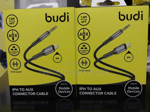 Budi Lightning to Aux Conversion Cable - 1.2m - thumbnail 5