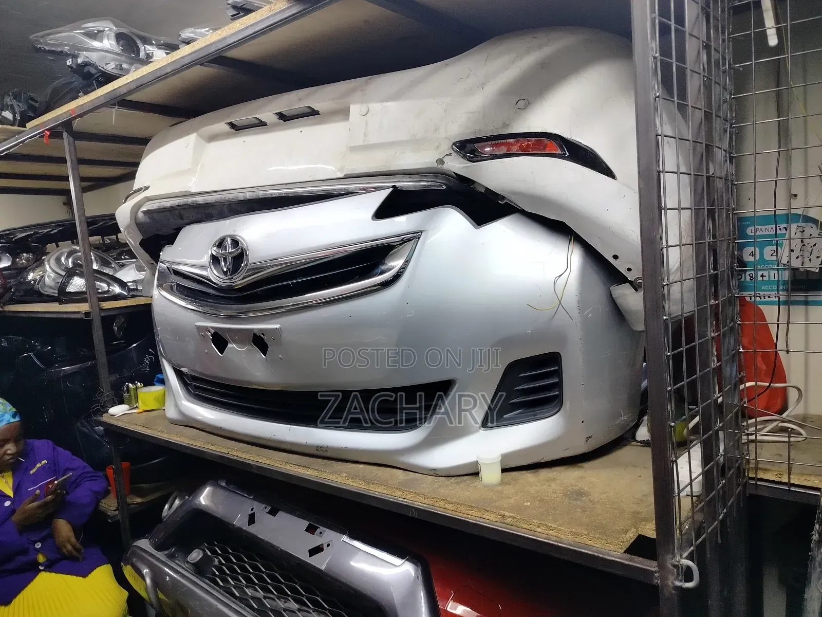 Toyota Ractis 2014/2015 Front Bumper