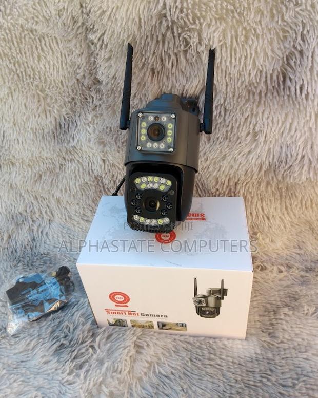 V380 4g PTZ Wireless Camera 360 Degrees Dual Lens PTZ Camera