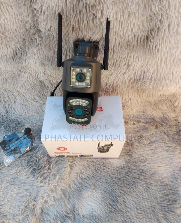 4g Dual Lens CCTV Security Camera Outdoor Sim Card Camera