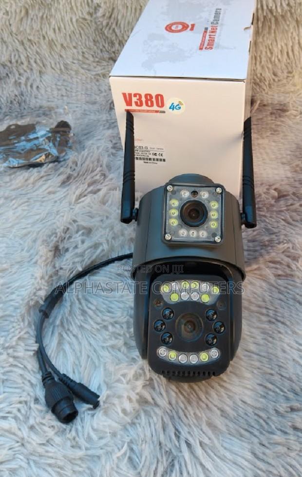 4g Sim Card Lte Dual Lens PTZ Camera V380 Dual Lens