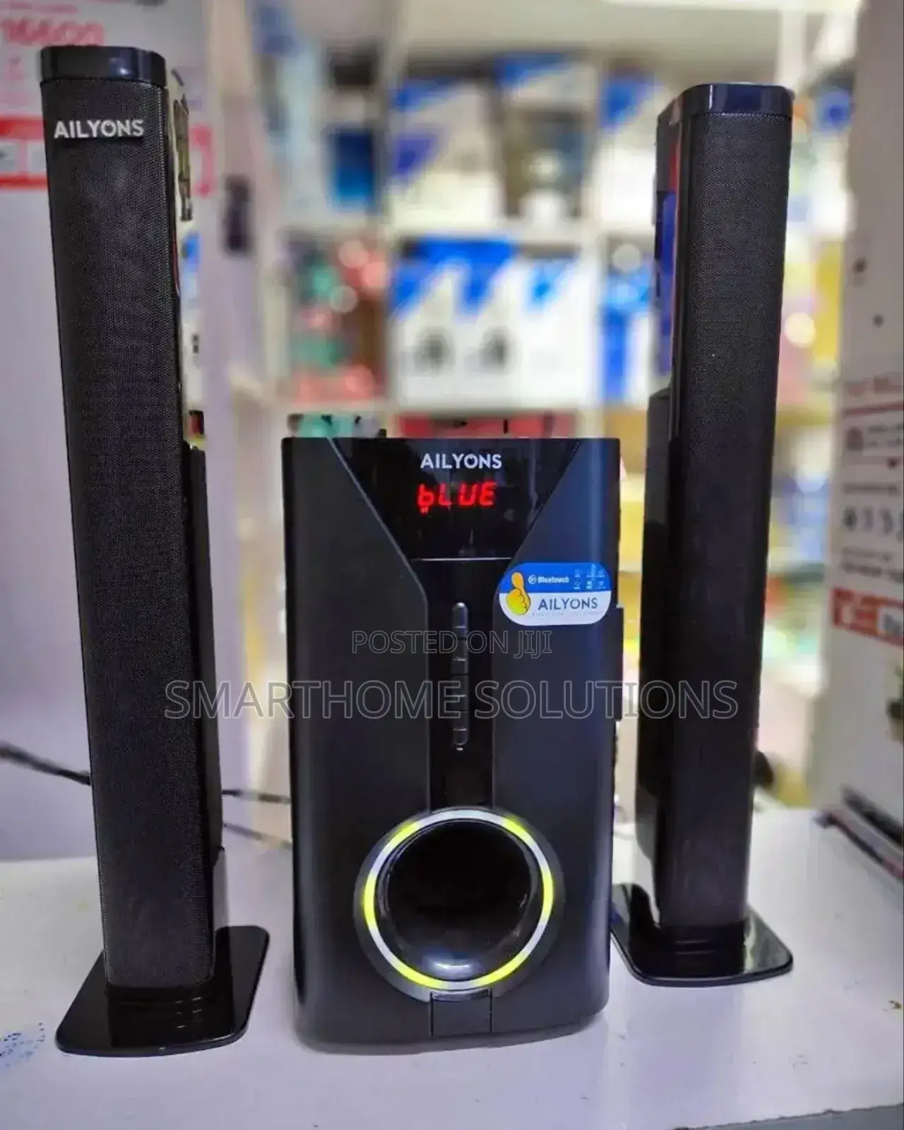 Ailyons - Sb502k 2.1 Ch Sound Bar Multimedia Speaker System