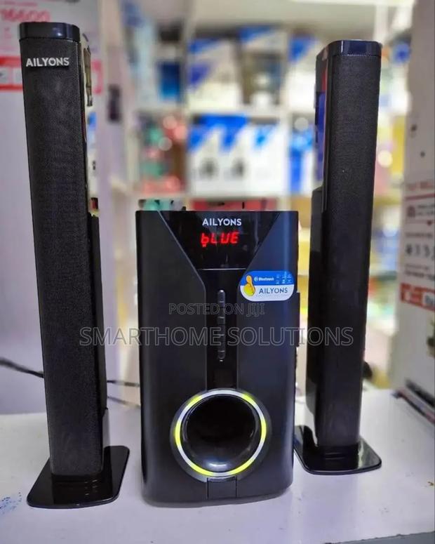 Ailyons - Sb502k 2.1 Ch Sound Bar Multimedia Speaker System