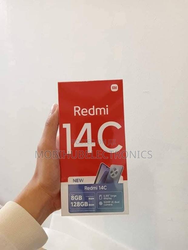 New Xiaomi Redmi 14C 128 GB Black