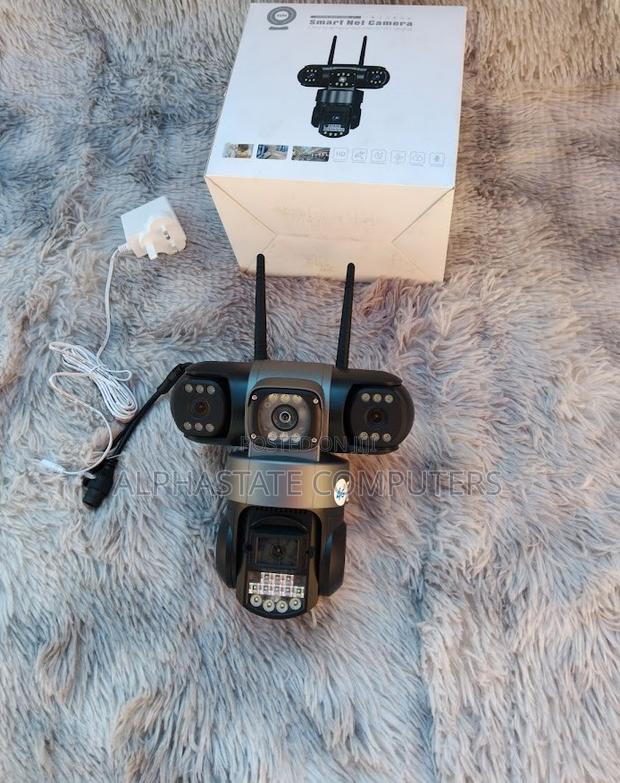 New!4g Triple Lens PTZ Camera Security CCTV Camera - main view