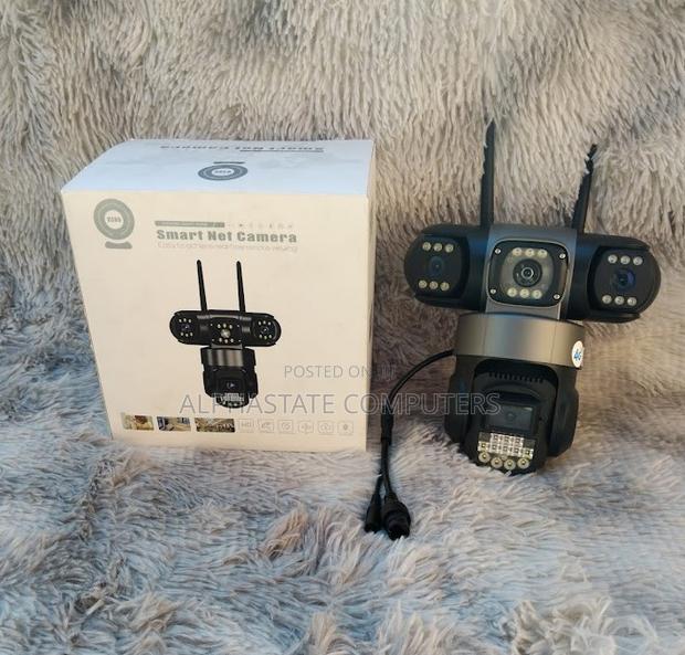 Triple Lens 4g Smart Net Camera 3 Lens Simcard PTZ