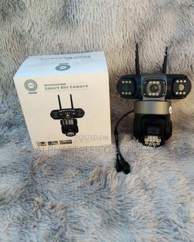 Dome PTZ Camera 3 Lenses 4g Simcard Triple Lens