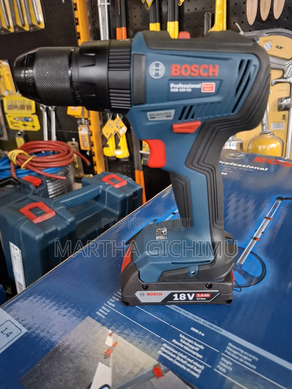 GSB 18v 50 Professional Cordless Brushless Drill