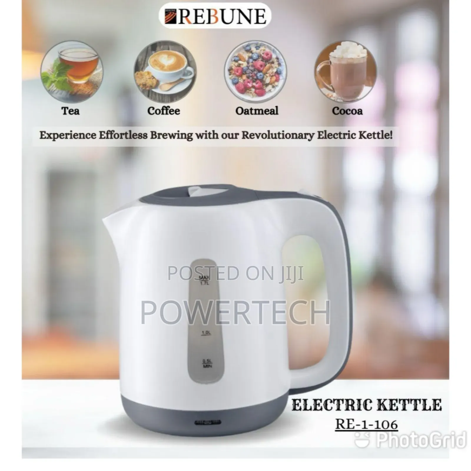*Rebune Plastic Kettle 