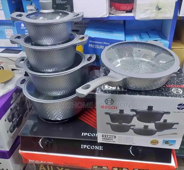 11 Pieces Unique Granite Coating Nonstick. - main view