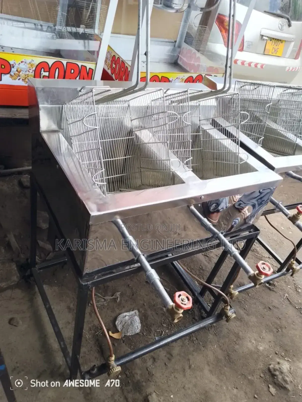 Gas Double Fryer