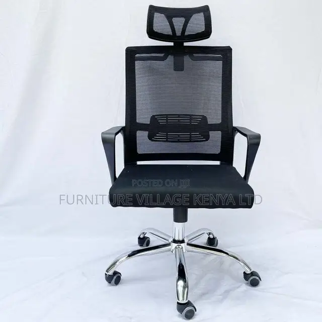 Office Chairs:Airflow Office Chair With Supportive Headrest