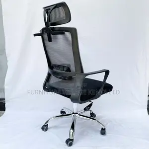 Office Chairs:Airflow Office Chair With Supportive Headrest