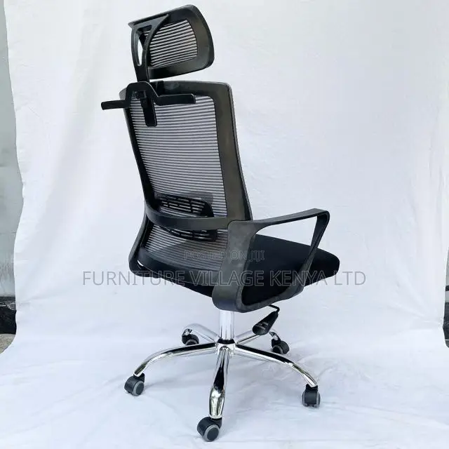 Office Chairs:Airflow Office Chair With Supportive Headrest