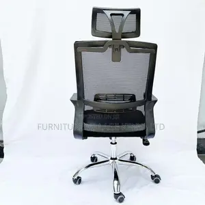Office Chairs:Airflow Office Chair With Supportive Headrest