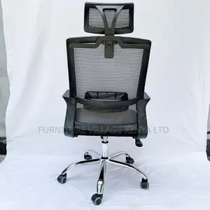 Office Chairs:Airflow Office Chair With Supportive Headrest