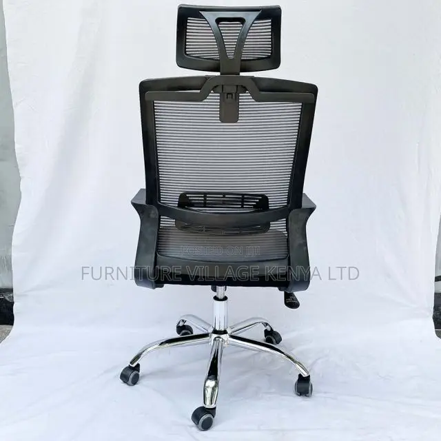 Office Chairs:Airflow Office Chair With Supportive Headrest