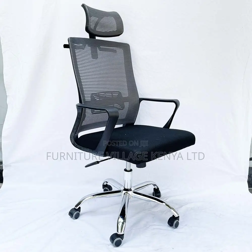 Office Chairs:Airflow Office Chair With Supportive Headrest