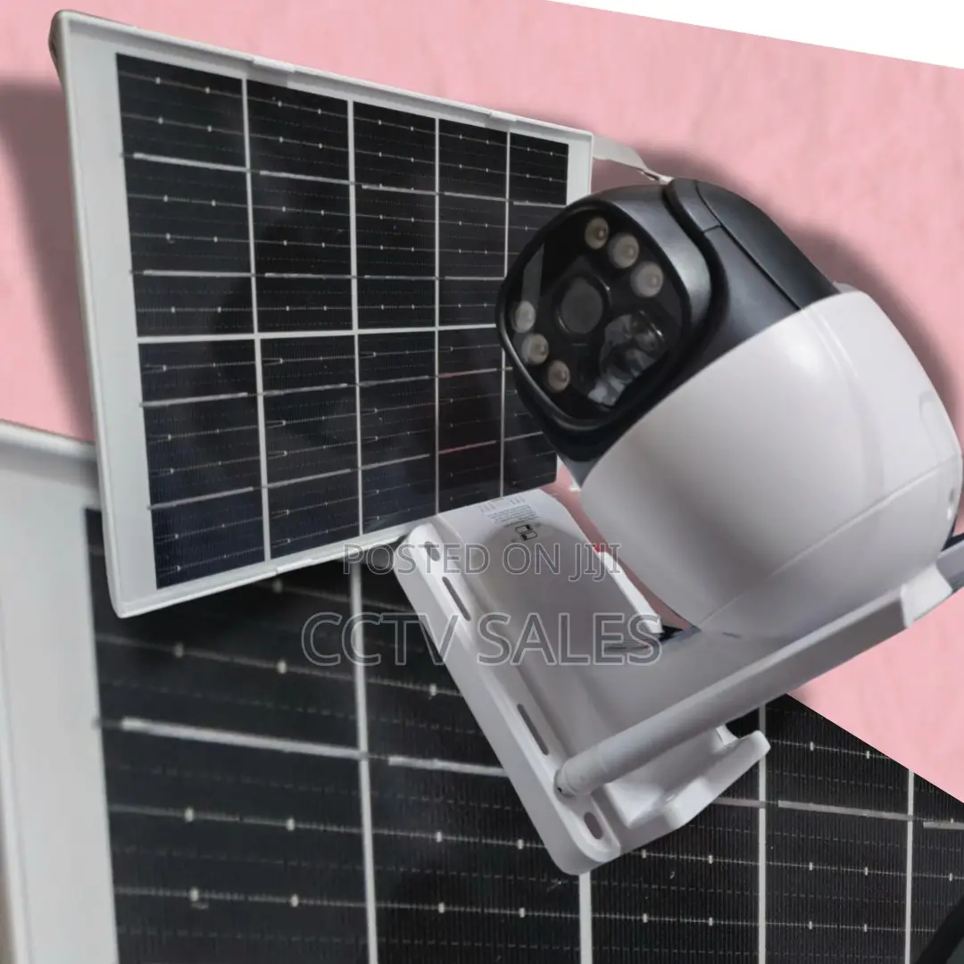 4mp Outdoor V380pro CCTV 4g Simslot Camera -Solar Panel CCTV