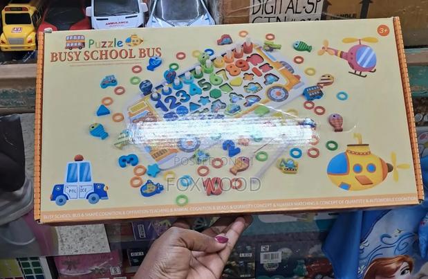 Busy School Bus Puzzle Toy - thumbnail 5