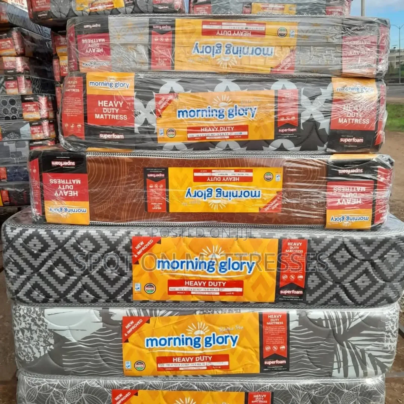Search No More! 5by6 10inch Heavy Duty Quilted Mattresses.