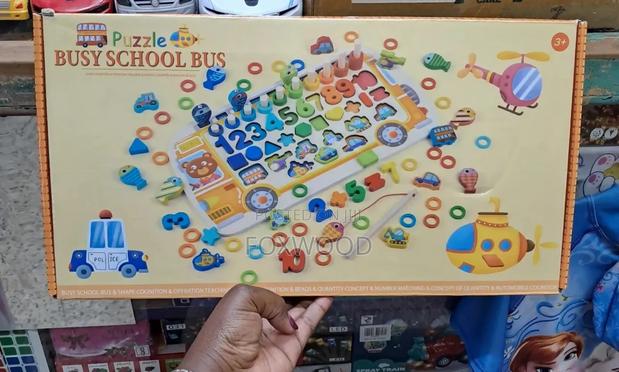 Busy School Bus Puzzle Toy - thumbnail 6