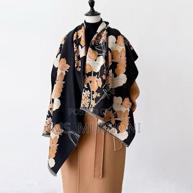 Class Pink Quality Material Cashmere Scarfs - thumbnail 4