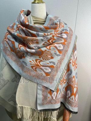 Class Pink Quality Material Cashmere Scarfs - thumbnail 2