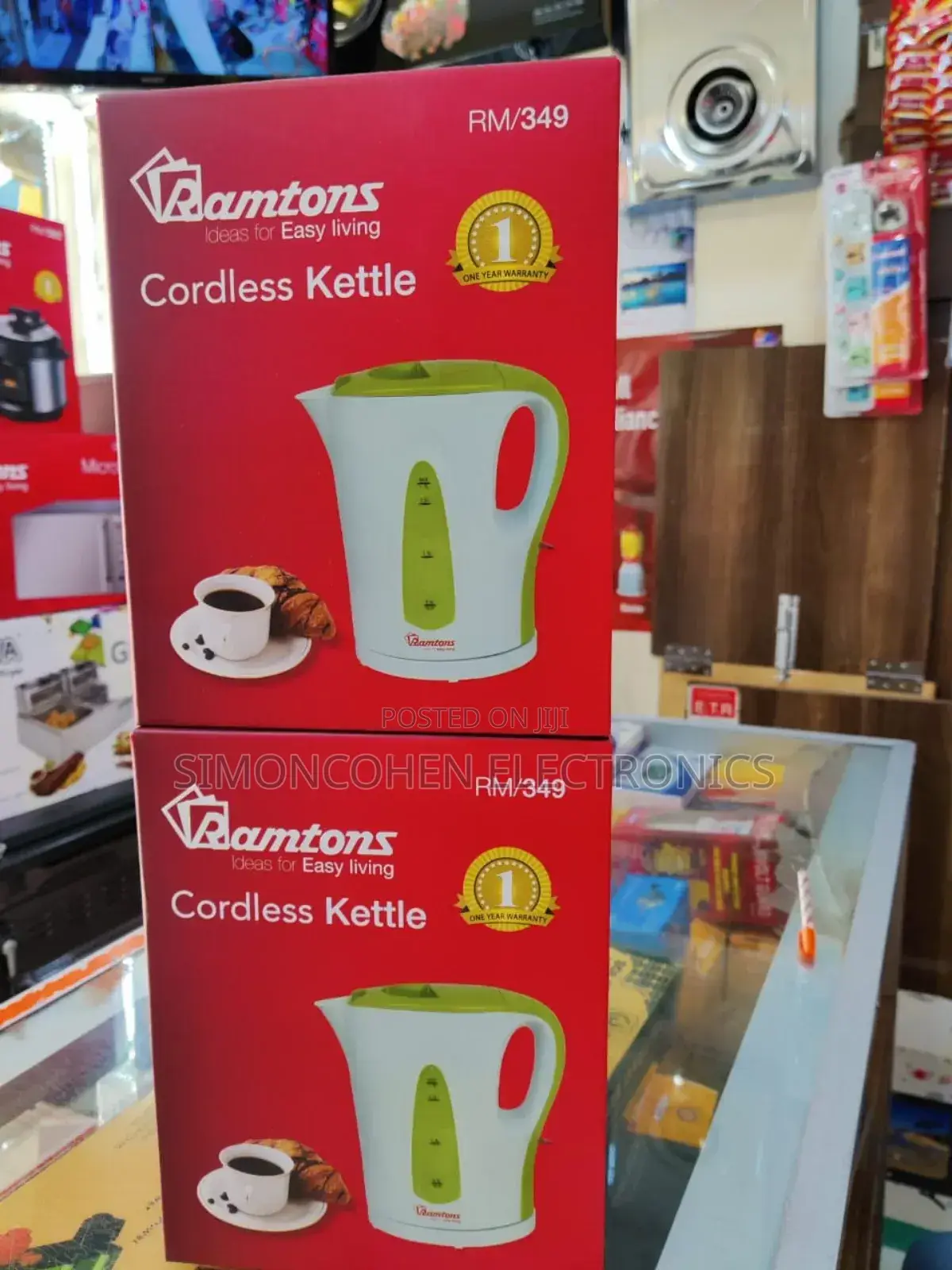 Ramtons Cordless Kettle 1.7litres Rm349