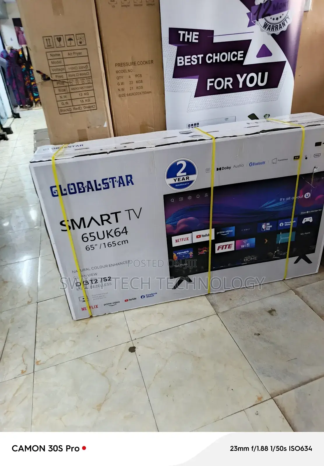 Globalstar 65 Inches Smart Tv 65uk64