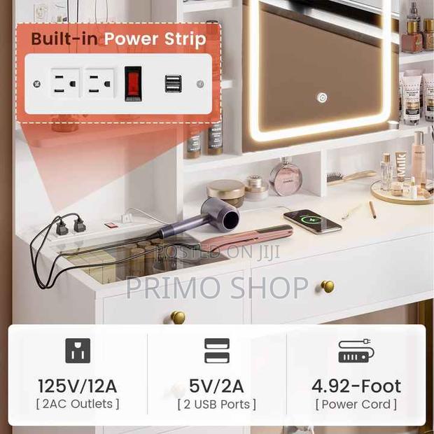 Dressing Table; Posh Elegant Dressing Table - thumbnail 6