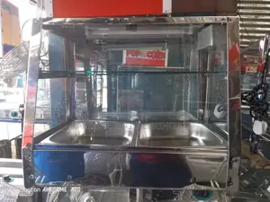 Aluminum Glass Display With 2 Inserts