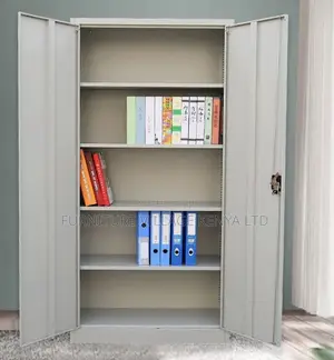 Cabinets: Office Twin-Door Steel Storage Cabinet