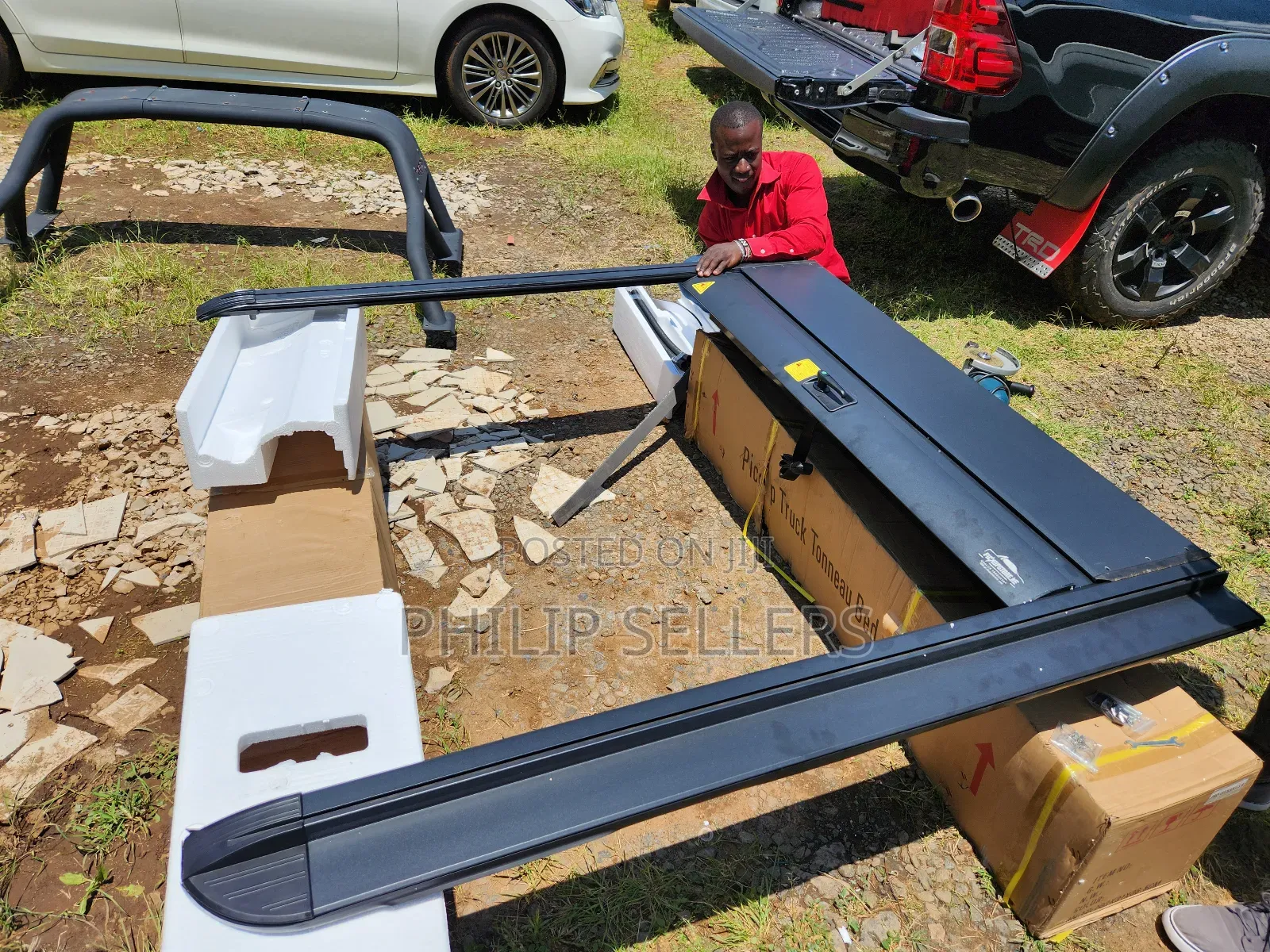 Four Tonneau Cover for Toyota Hilux Vigo Revo Rocco Ford