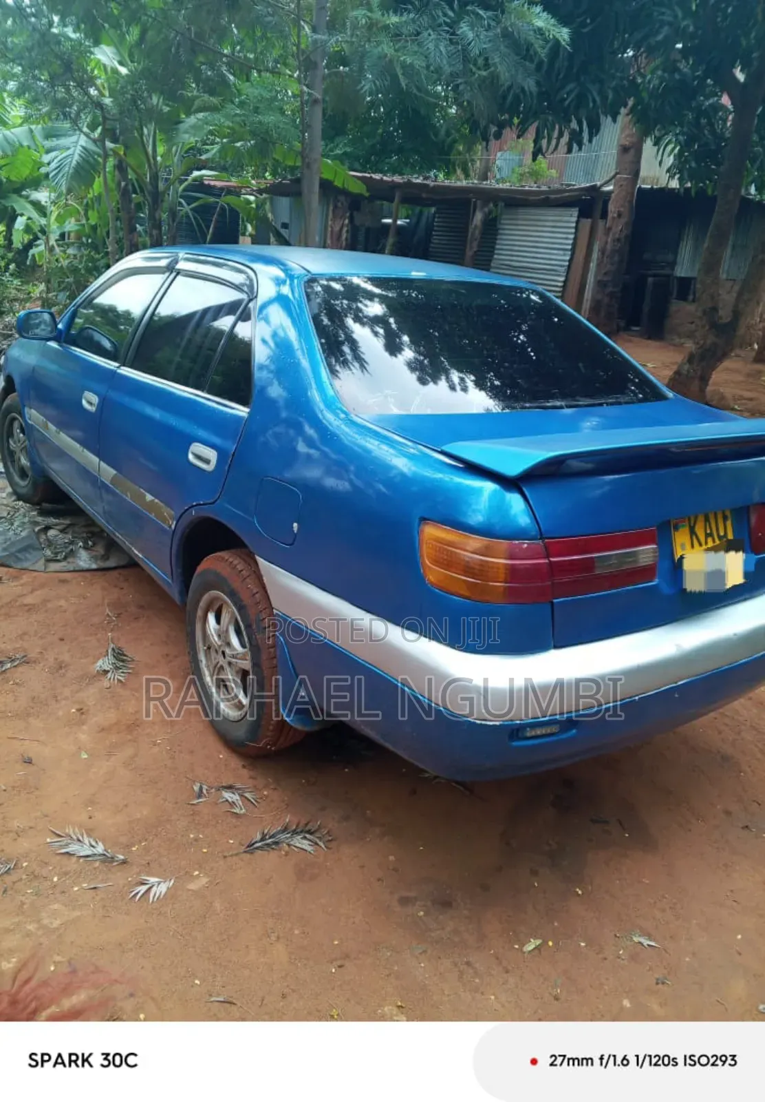 Toyota Premio 2001 Blue
