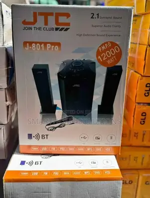 JTC Mtungi Subwoofer 2.1ch,J-801 Pro, Deep Bass