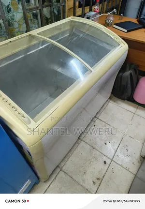 Freezer With Glass